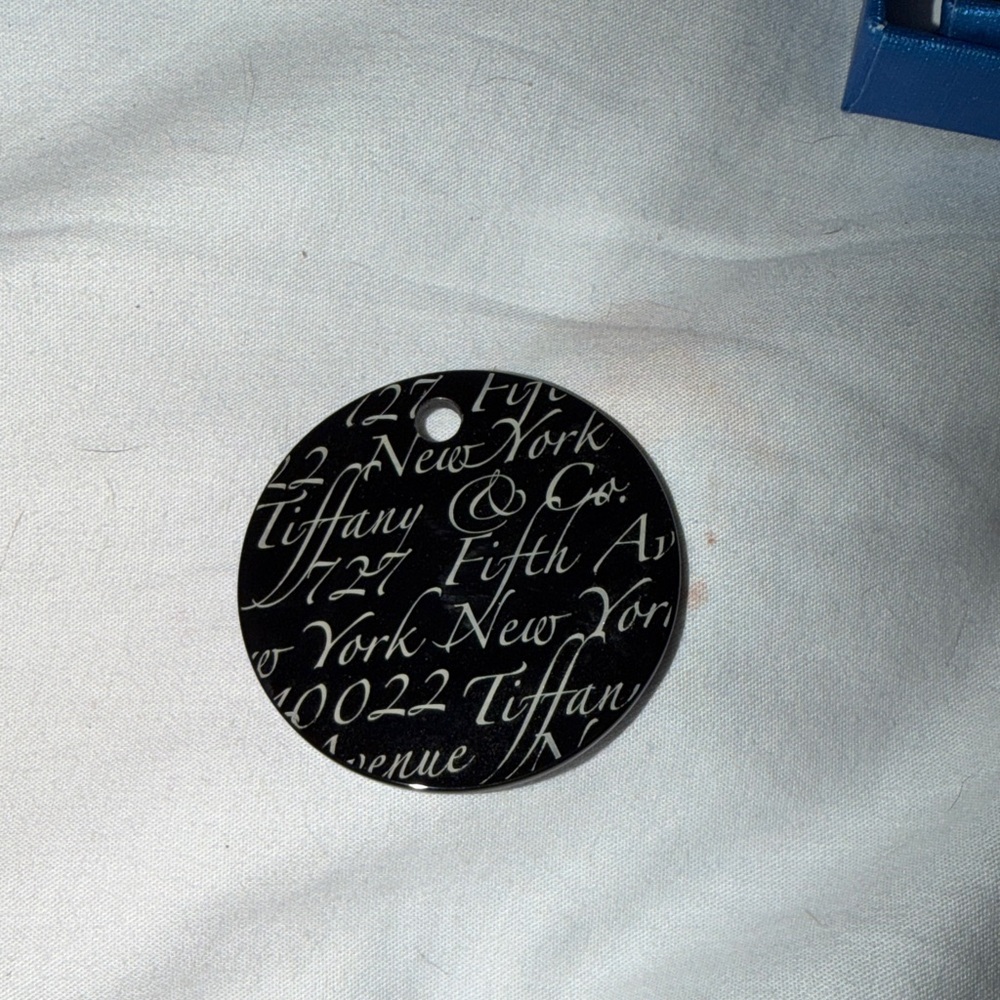 Tiffany & Co. Black and White Pendant